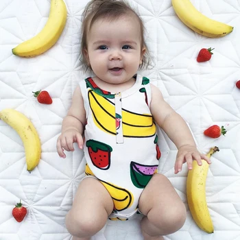 

TinyPeople baby onesies summer sleeveless cotton jumpsuit vests bebe dress bodysuit baby boys girls super cute newborn clothes