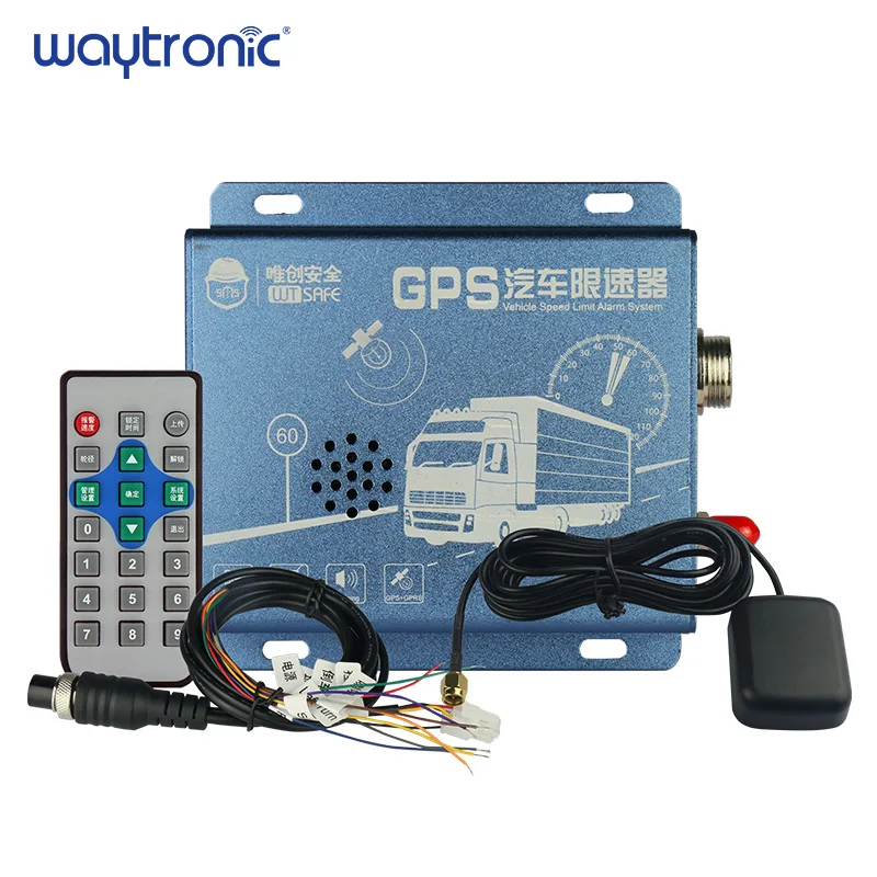 GPS Vehicle Car Bus Truck Speed Limiter Overspeed Alarm System with LED