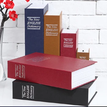 

Cash jewelry box Portable Home book safes Pistol boxes safes Passwords type Key type Birthday Gifts New Year Gifts Small size