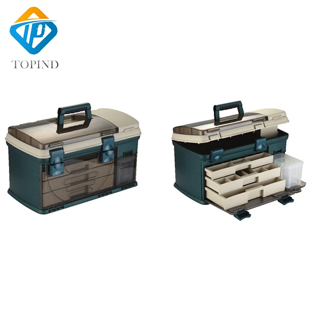 550 300 300mm PP PC TPE font b Big b font Fishing Tackle font b Box