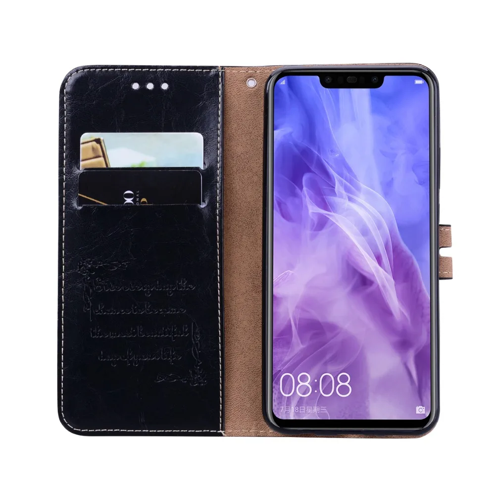 Роскошные из искусственной кожи флип чехол для Huawei Mate 10 P8 P10 P9 Lite мини P20 pro Y5 Y6 Y3 Y6 честь 6A 6X 7A pro Бумажник Обложка