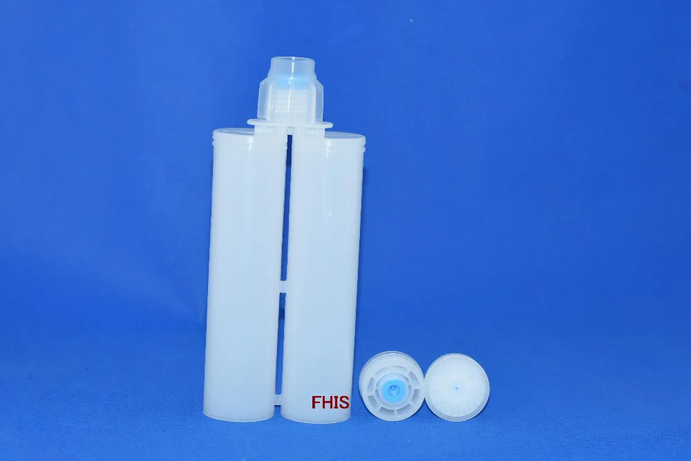 

wholesale AB epoxy gun cartridge 200ml 1:1 Disposable Dual Glue Cartridge Supplier 100 sets/lot