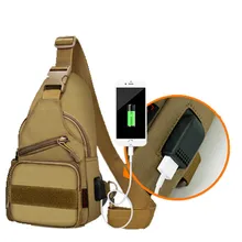 Для мужчин зарядка через usb Дизайн человек груди мешок с kettle Pack Anti Theft Crossbody сумки для путешествий
