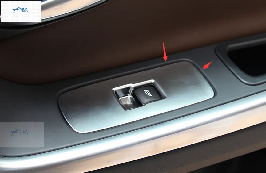 Yimaautotrims для Volvo XC60 S60 2014 2015 ABS пассажирских пилот сиденья окна лифт кнопка