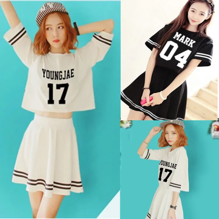 K pop одежда. Корейские спортивные платья. k-pop стиль одежды. корейская одежда в k pop. платье кпоп.