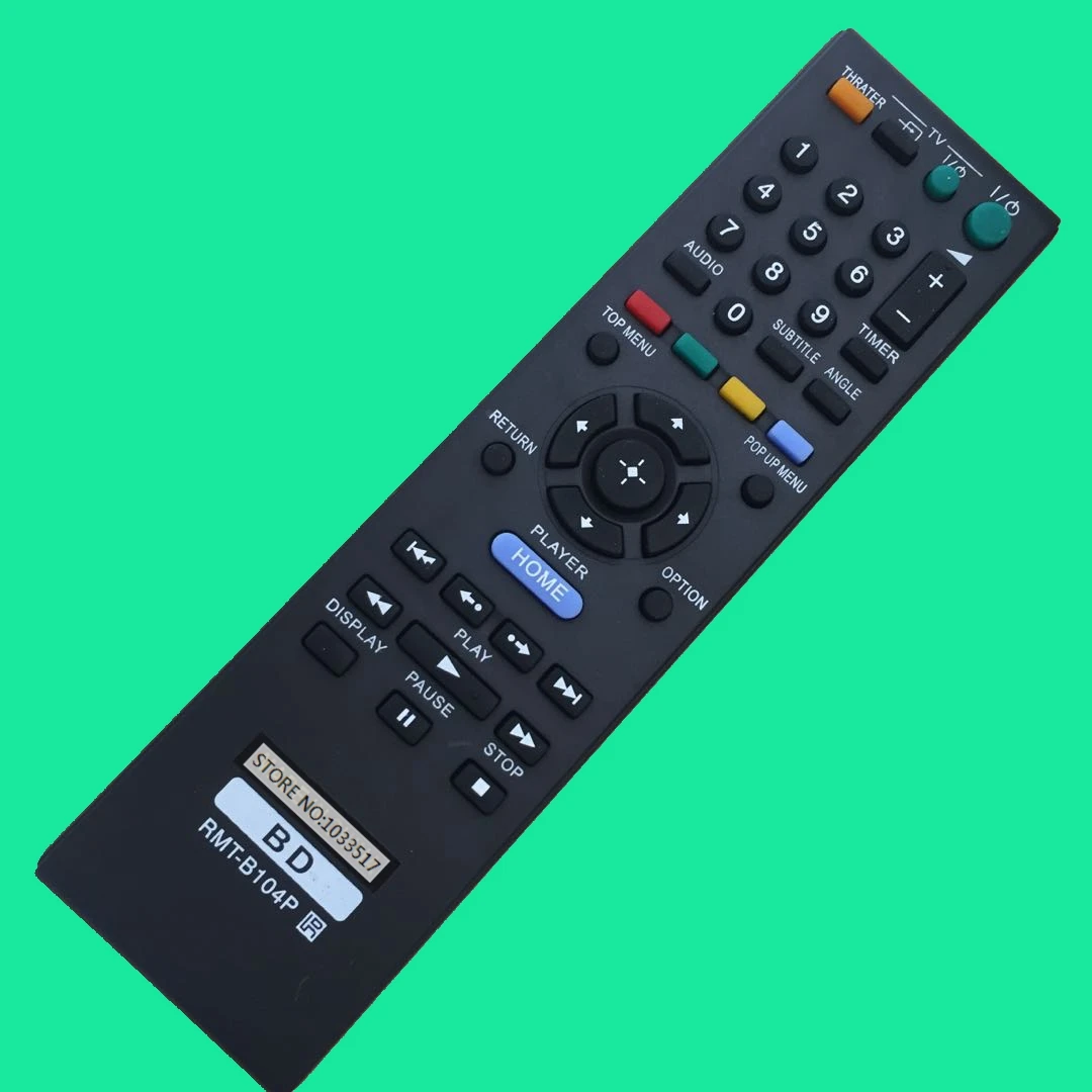 New Remote Control RMT B104P FOR SONY BDP S360 BDP S560 Blu ray Disc 3D