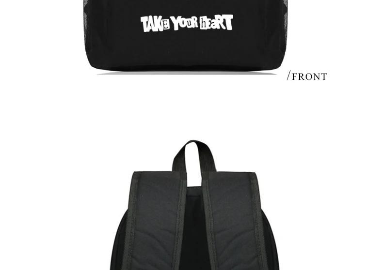 Teenage Girls Backpack Persona5 School Bag Black Oxford Mochila Persona 5 Daypack (9)
