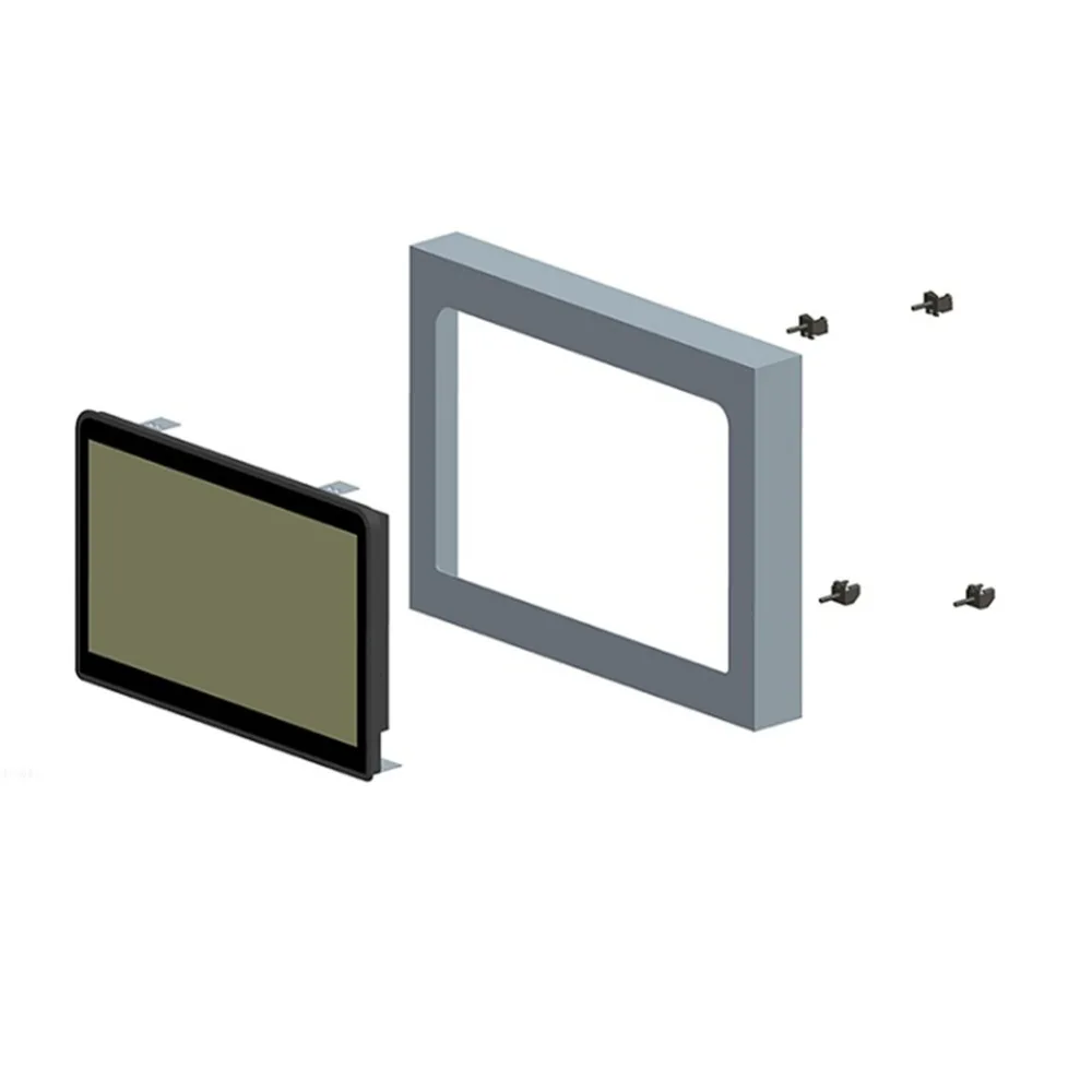 14 Inch Embedded  Industrial Touch Panel PC 10 Points Capacitive Touch Screen Partaker Z10 (12)
