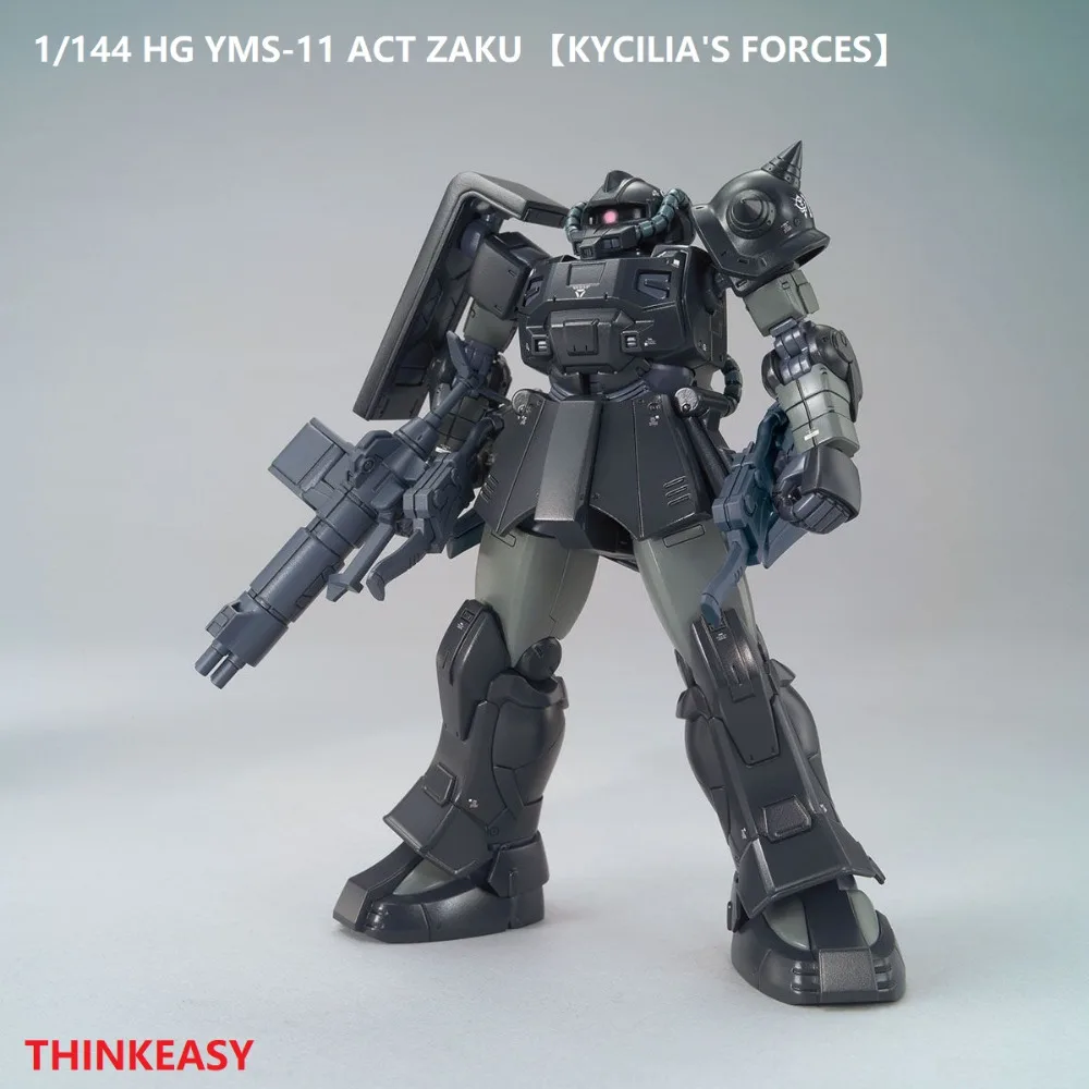 Оригинальная модель Gundam HG 1/144, YMS-11, ZAKU PRINCIPALITY OF ZEON CHAR AZNABLE, мобильный костюм, детские игрушки GTO