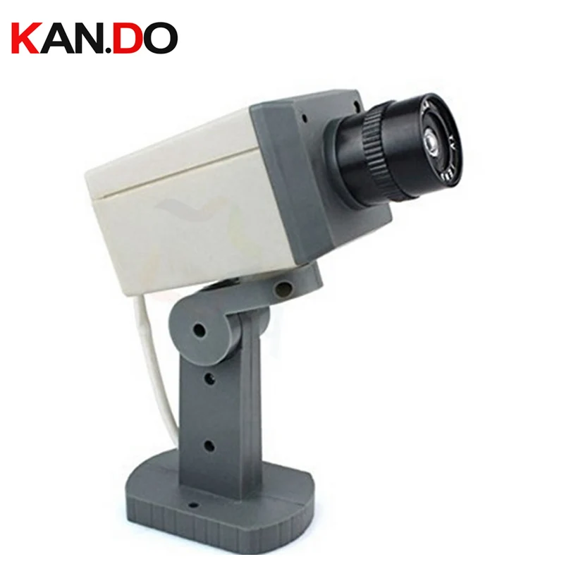 5pcs /lotimitation dummy CCTV Cameramotion detector with move movement scaring fake camera Simulation Camera