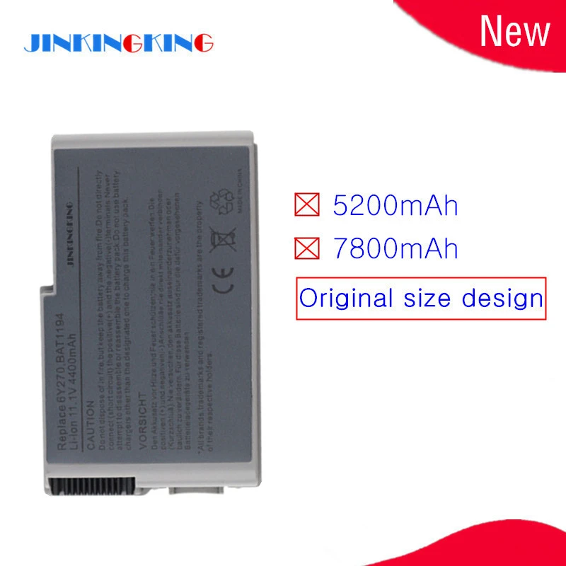 4400mah Battery For Dell Latitude D500 D505 D510 D5 D530 D600 D610 For Precision W1605 Y1338 M C1295 M9014 U1544 Laptop Batteries Aliexpress