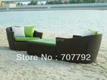 

Rattan Synthethics Sofa outdoor rattan outdoor bed