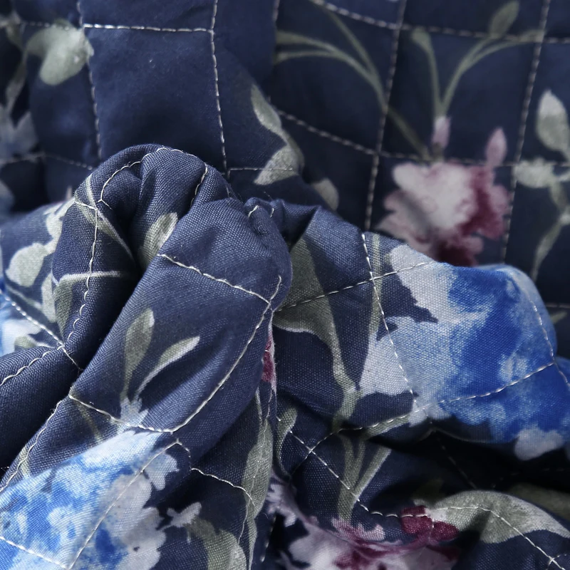 Фиолетово-голубое высококачественное зимнее бархатное хлопковое удобное мягкое толстое одеяло покрывало простыня/льняные наволочки 240X250 см 3 шт