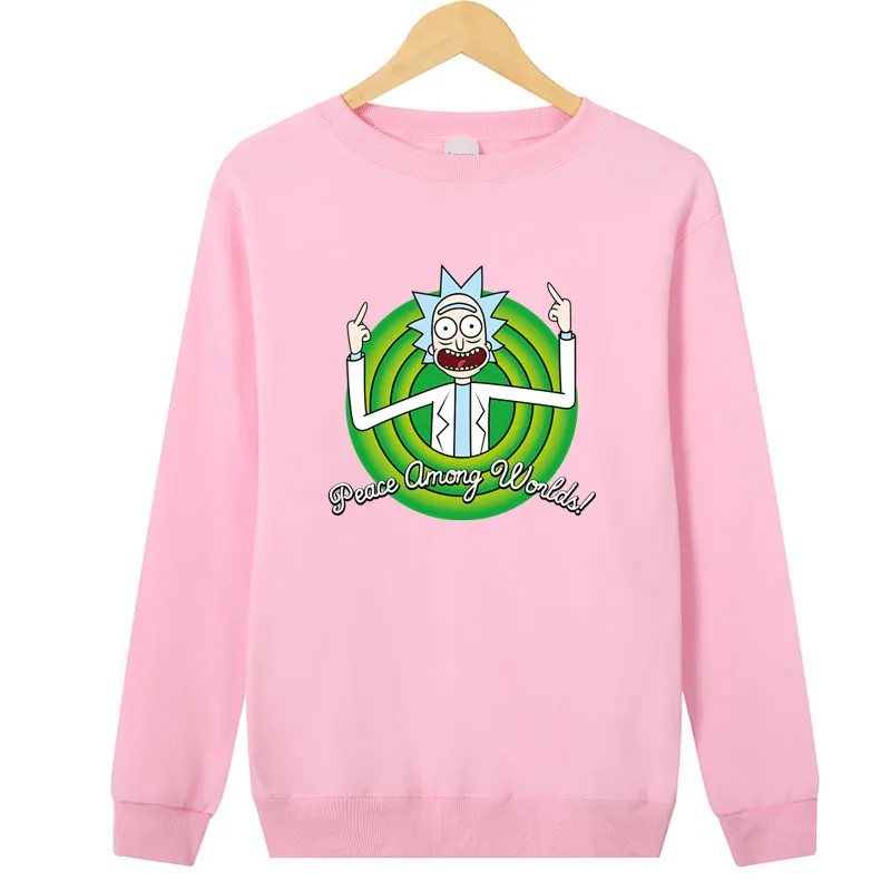 

Fashion hipster autumn/winter 2019 menswear collection rick and morty street hip-hop style casual sports undershirts