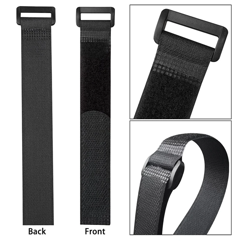 bicycle strap 2 pcs 24" x 1.5" Multipurpose wrap organizer Reusable hook and loop strap