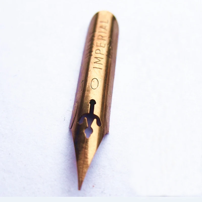 5 Plumes Delleu Stylo Anglais de Calligraphie en Bois Copperplate Script Porte-Plume Oblique