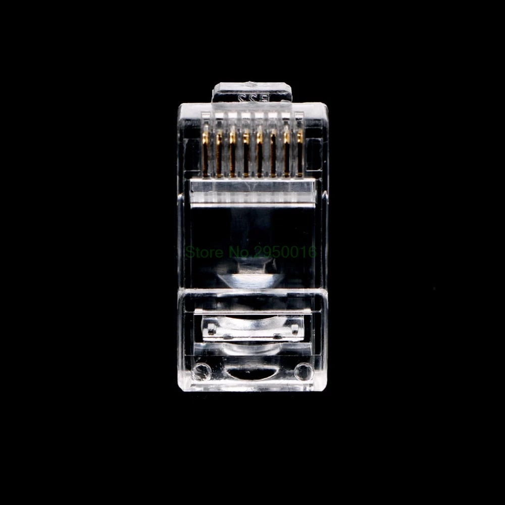 100 шт./компл. 8-Pin RJ45 CAT6 модульный Вилки utp-неэкранированная версия с Пластик Загрузочная панель подключение к сети, Новые поступления C26