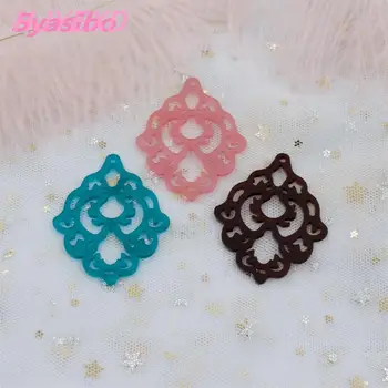 

50mm Acrylic Floral Lace Earrings Jewelry Accessories Party Deco Laser cutout 2"-AC1278