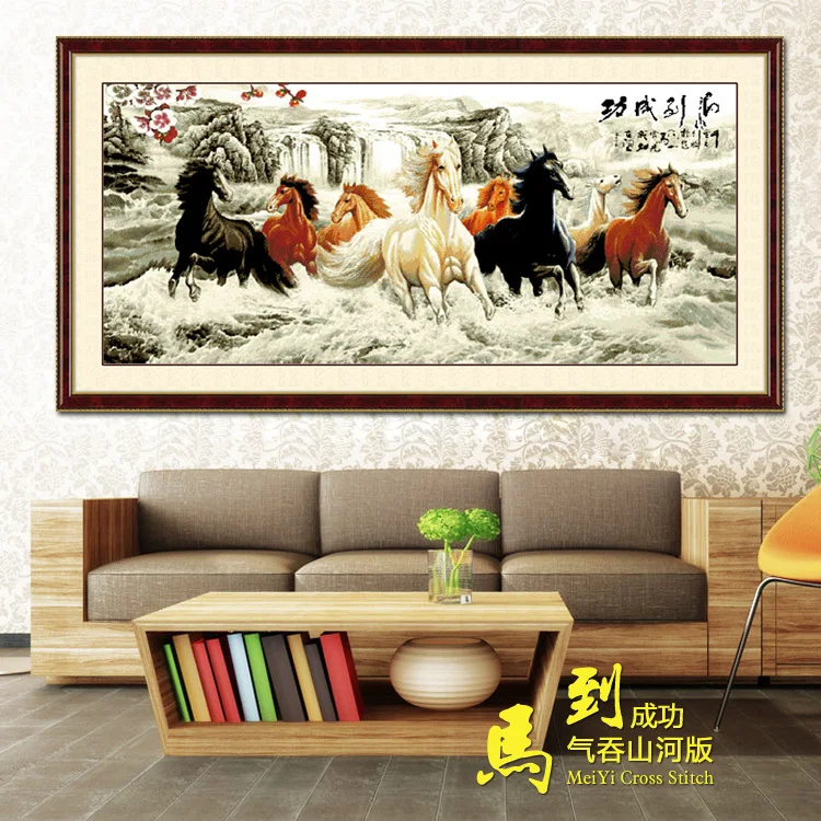 Cross Stitch Embroidery Kits for Adults Kids WOWDECOR Cats Christmas Animals Dogs Funny 11CT Stamped DIY DMC Needlework Easy Beginners Birds
