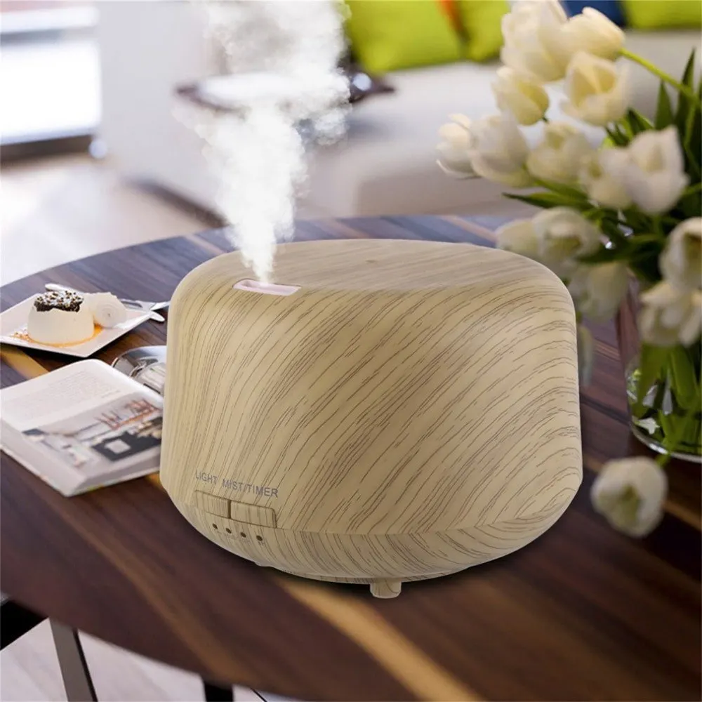 

250ML Ultrasonic Aroma Diffuser Aroma Lamp Aromatherapy Electric Aroma Diffuser Mist Maker for Household Use EU Plug 103