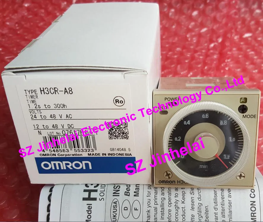 Подлинный H3CR-A8 OMRON Реле времени, время, калькулятор, полупроводниковый таймер 100-240VAC и 24-48VAC/12-48VDC