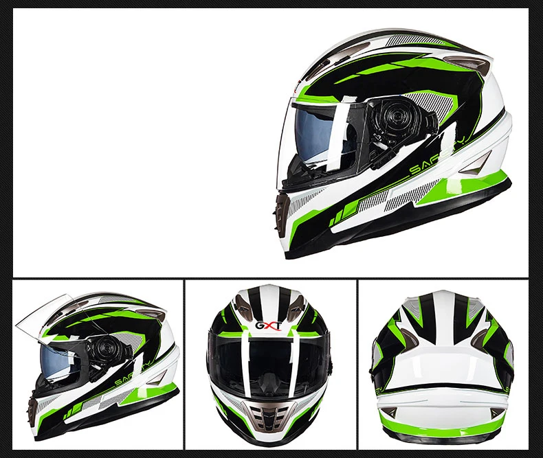 GXT999 мотоциклетный шлем с черепом, с двойными линзами, для мужчин, для мотоцикла, мотоцикла, защитное снаряжение, для прогулок, чоппер, скутера, шлемы