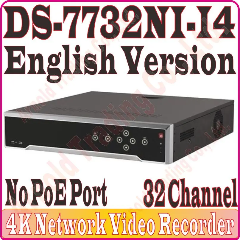 DS-7732NI-I4 no poe
