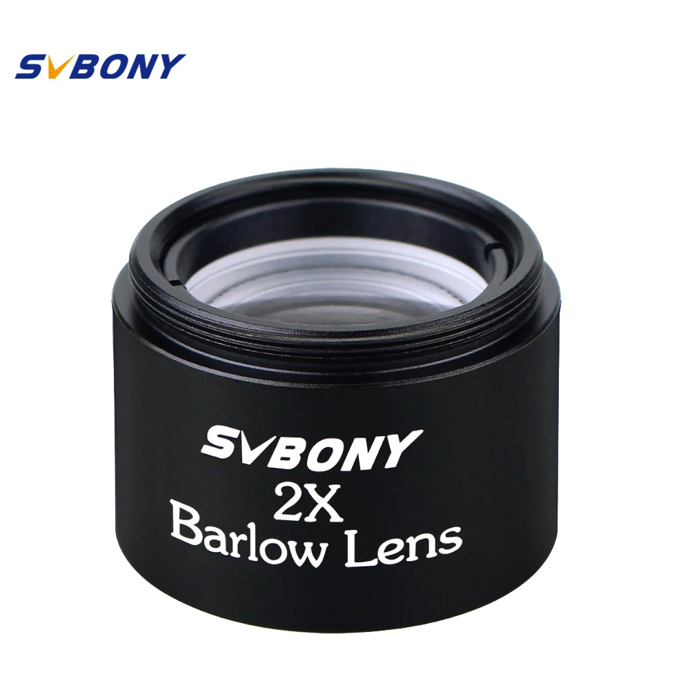 Buy SVBONY 1.25'' Barlow Lens X 2 Telescope M28.6*0.6
