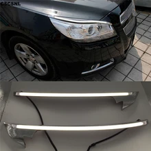 CSCSNL 2 шт. светодиодный DRL Дневной ходовой свет с поворотным сигналом реле фар автомобиля украшение фар для hyundai IX35 2010-2013