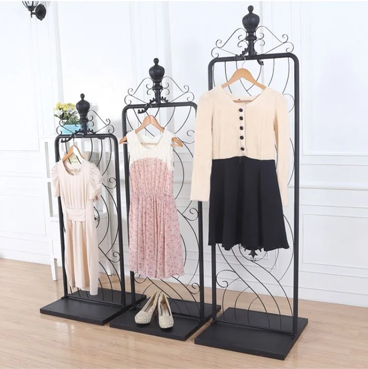 Iron Lingerie Clothes Rack Stand Display,Fashion screen window iron