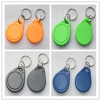 

(100 pcs/lot) NTAG215 NFC Token Card RFID Tag key fob 13.56MHz Keychain for All NFC android Phone TagMo Switch