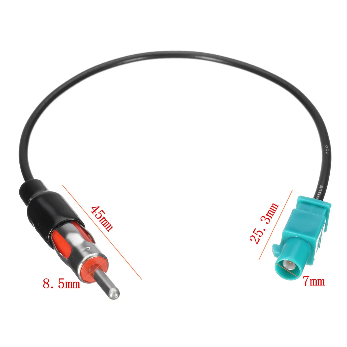 Универсальный автомобильный Радио Антенна адаптер кабель жгут проводов разъем для BMW/VW для Ford для Porsche