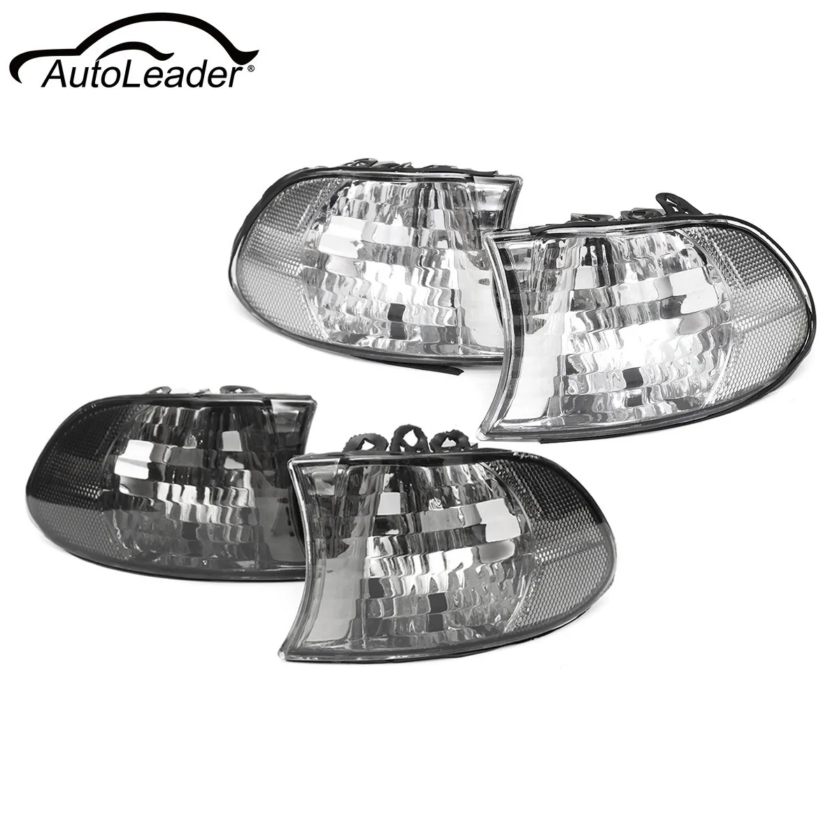 Pair Car Corner Light Left+Right Side Lamps For BMW 7 Series E38 1999