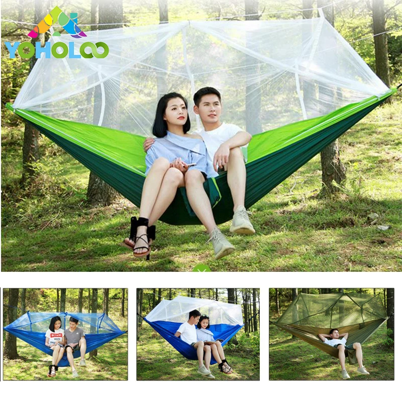 

Ultralight Hammock Tent Hunting Hammock Swings Outdoor Furniture Double Hammock Chair Camping Tent Mosquito Hammock Net tent