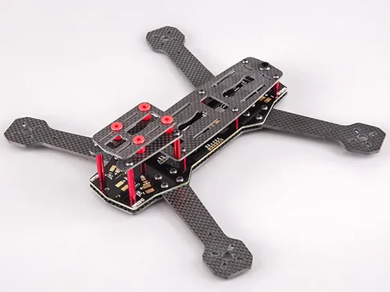 

BeeRotor 250 250mm 4-Axis Full Carbon Fiber Racing Mini Quadcopter Frame with PCB Board