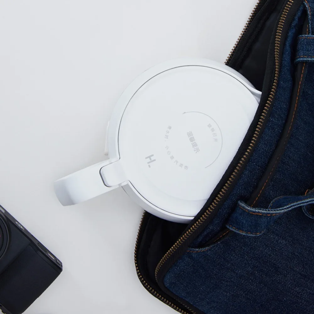 Xiaomi Mijia Foldable electric kettle with stainless steel Chassis Mini portable Safety Silica gel