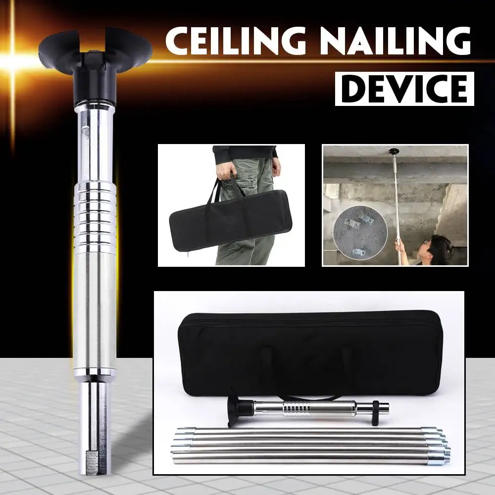 

Full Steel Ceiling Nailing Device Silencing Wall Floor Nailer Home Renovation for Installation ceiling fan /Light