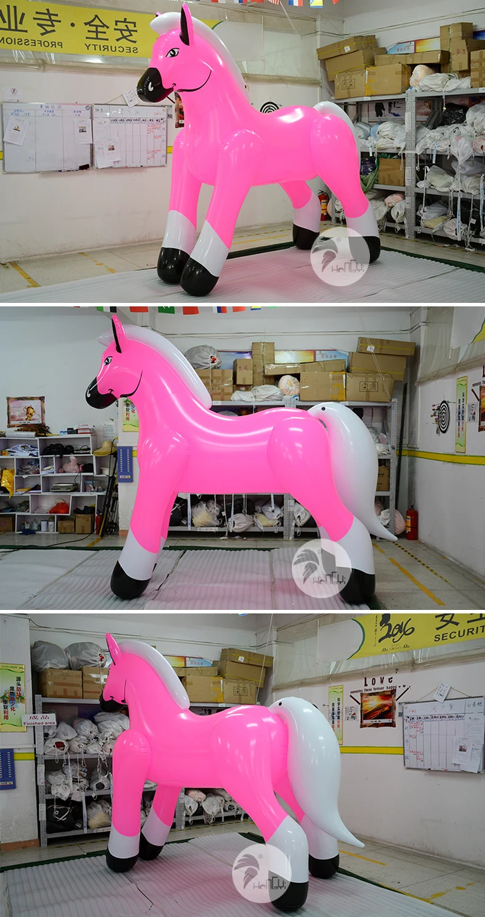 Лидер продаж рекламная игрушка для развлечений на открытом воздухе 3 м гигантские надувные лошадь