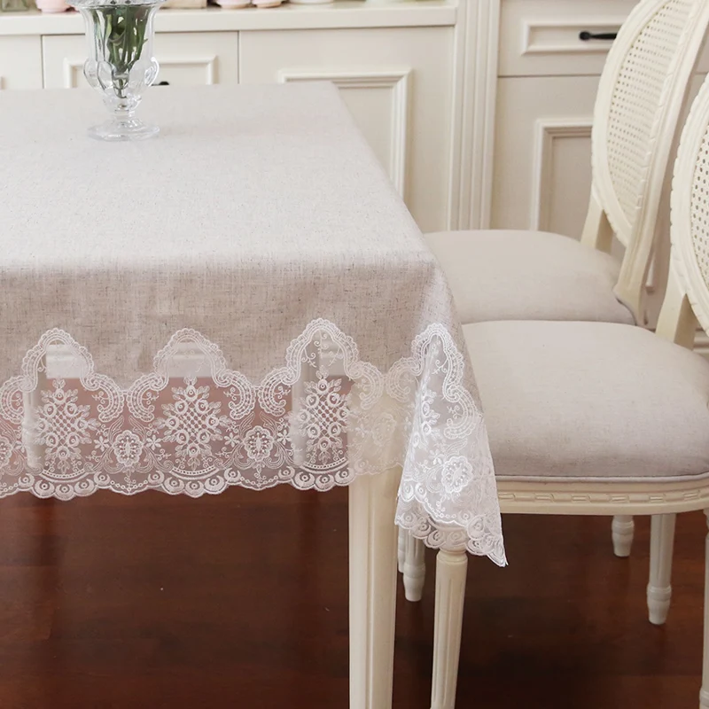 

Кружевные скатерти для обеденного стола, скатерть, крышка в европейском стиле, европейский стиль, Свадебный и романтический декор, новые, FG794