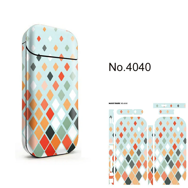 Colorful Bump Sticker For IQOS 2.4 Plus E Cigarette Accessories Protective Cover Antiscratch Film