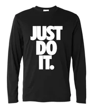 Fashion Men long sleeve brand Clothing letter Print Cotton casual streetwear fitness t shirt Male harajuku