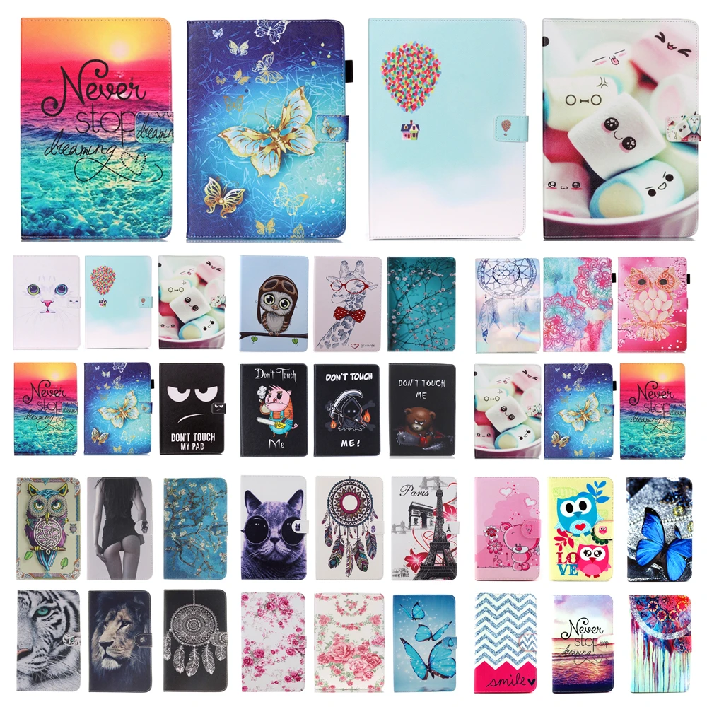 

For Apple iPad mini 1 2 3 Van Gogh Cat Print Flip PU Leather Wallet Stand Case For ipad mini1 mini2 mini3 7.9'' Tablet Cover