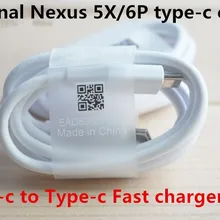 Зарядный кабель Nexus 6P 5X type-C-type C Быстрая зарядка qc 3,0 Быстрая зарядка кабель для передачи данных для LG g6 g5 GOOGLE