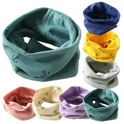 

2016 PROMOTION! Autumn Winter Cotton Collar Kids Scarf Boys Girls Collar Baby Scarf Cotton O Ring Neck Scarves Free Shipping