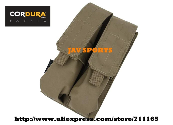 TMC MP7A1 двойной подсумок BK, RG, Койот коричневый 500D Cordura MP7 Mag Pouch(SKU050642