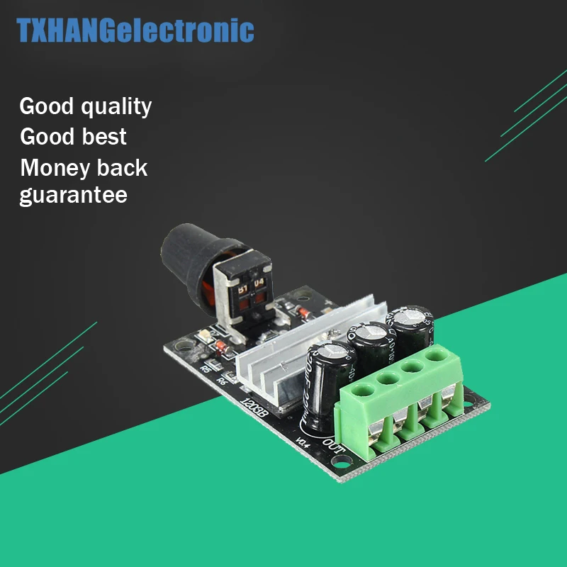 

1pcs PWM DC 6V 12V 24V 28V 3A Motor Speed Control New Switch Controller