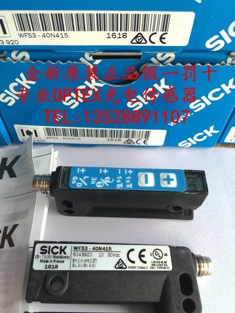 Совершенно новый оригинальный немецкий переключатель SICK slot WFS3 40N415 Каталог №