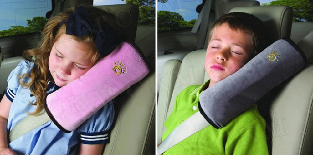 Детский безопасный ремень для сиденья с подушкой автомобильный ремень плюшевая подушка для автомобиля Защита плеча автомобиля