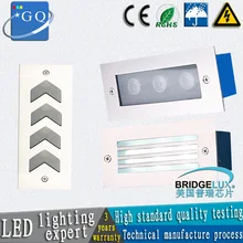 10 шт./партия свет 3 Вт светодиодная лампочка для подножки водонепроницаемый низкомощный smd led/высокая мощность открытый настенный светильник