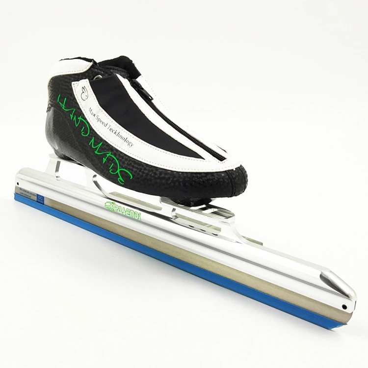 المهنية الشتاء ألياف الكربون سرعة التزلج حافل على الجليد 380 ملليمتر 410 ملليمتر 430 ملليمتر الجليد شفرات